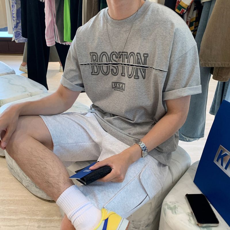 lemenne（ルメンヌ）の「LMN K Boston Cut Oversized Fit Short-Sleeved T-Shirt (5 colors)（Tops）」