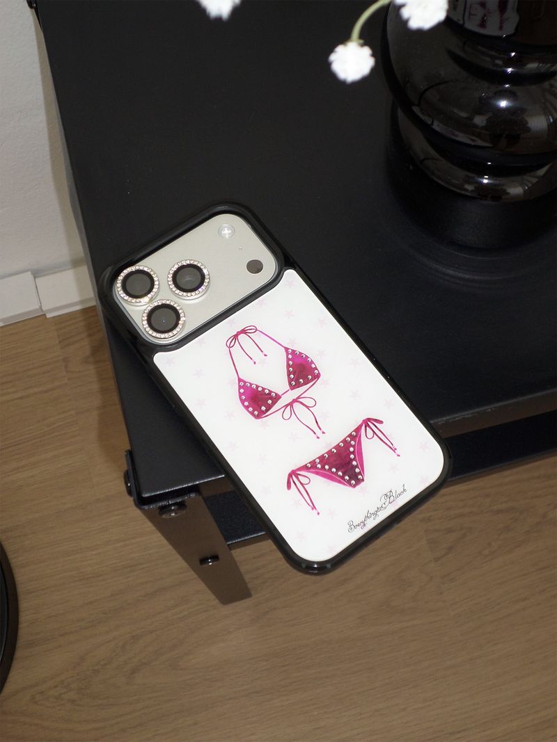 bikini stone case [pink]