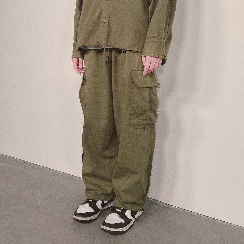 grunge wide cargo pants_khaki