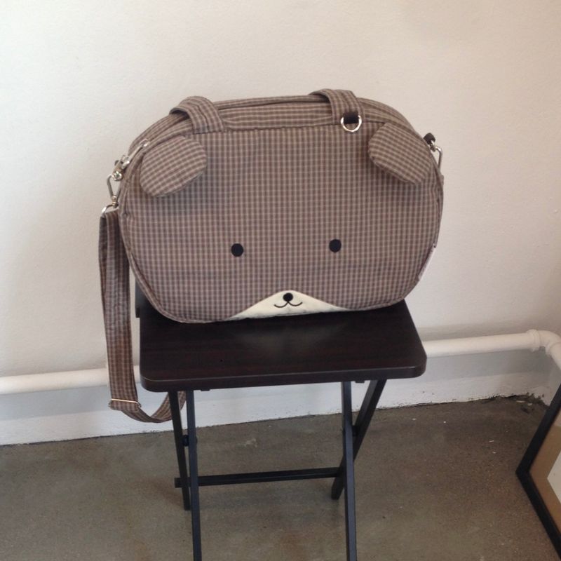 mini-hamster Shoulder Crossbag(brown)