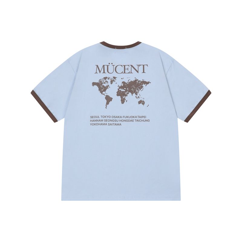 MUCENT(ムセント)の「TRACE RINGER HALF T (4Color) (Tops)」