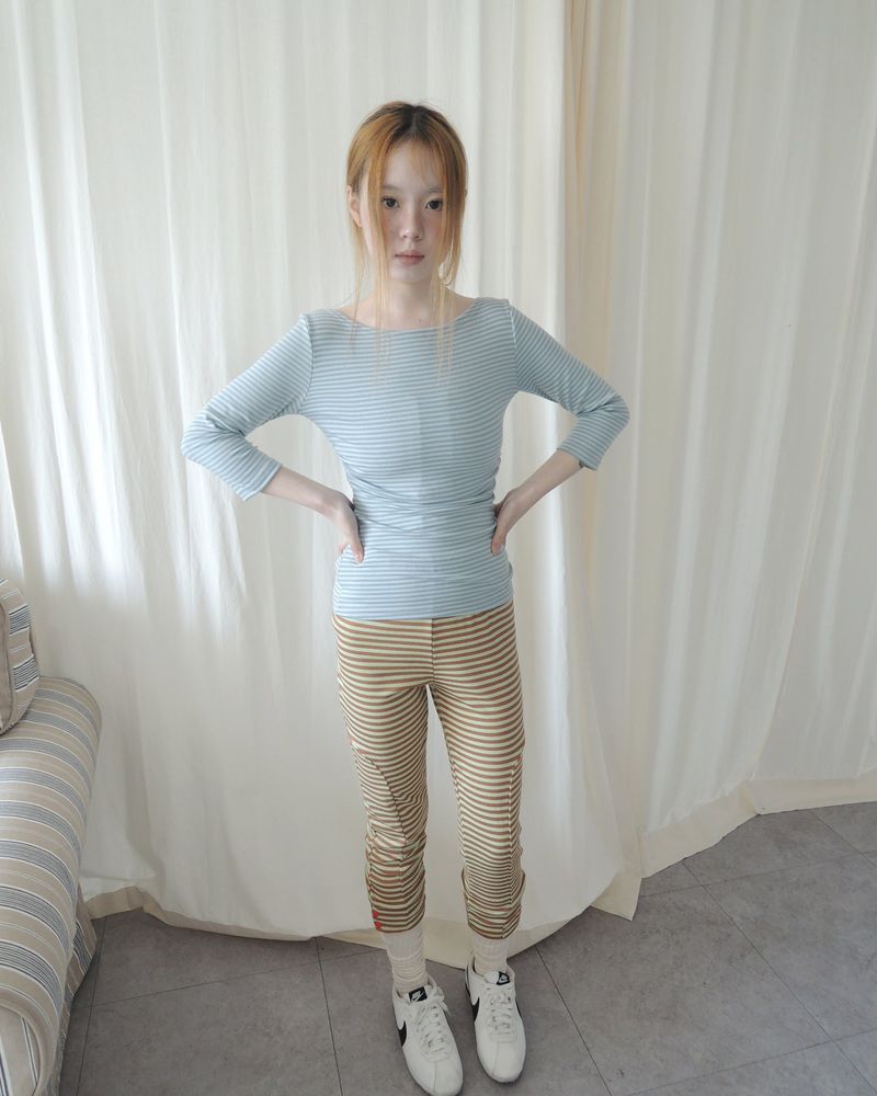 CHUNKY STRIPE LEGGINGS