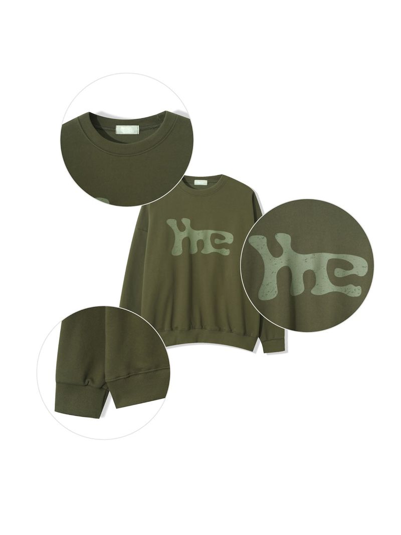 HE Printed Sweatshirt (3 Colors)