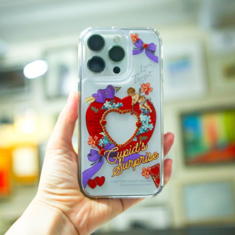 【MADE】(2type) Cupid Jelly hard Phone case