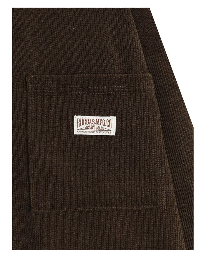 (UNISEX) Corduroy Shirt Cardigan