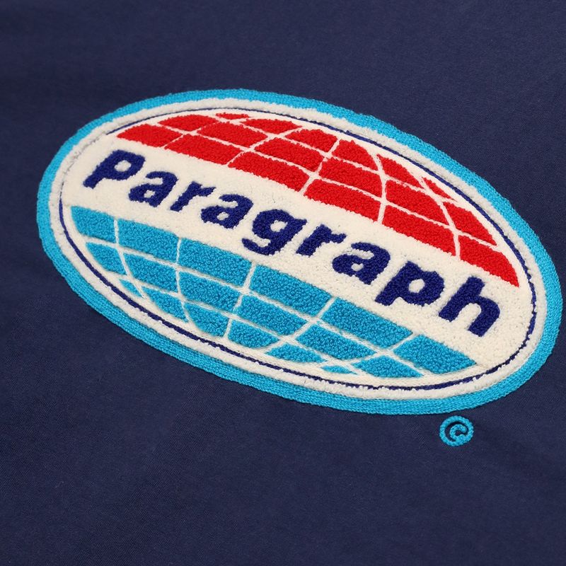 PARAGRAPH TOWELING PATCH T SHIRT - NAVY