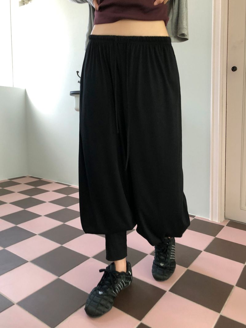 Rien Shirred Harem Pants