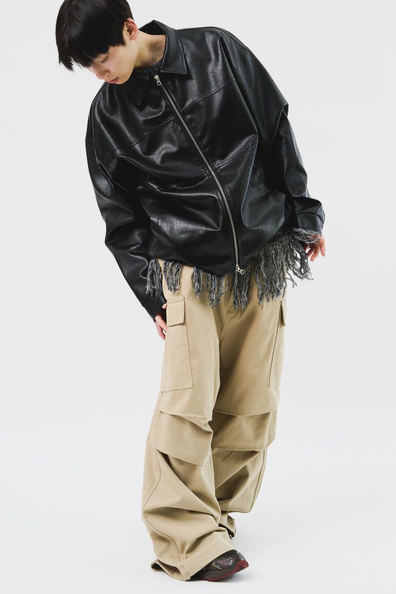 Fair Wide Cargo Pants (2color