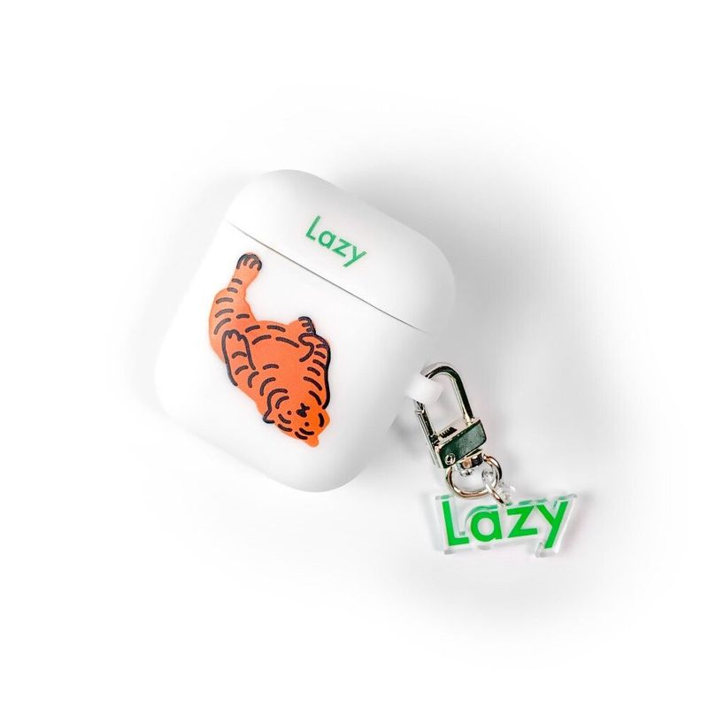 LAZY TYPOGRAPHY KEY RING