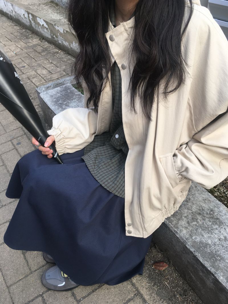Cotton Blouson Jacket