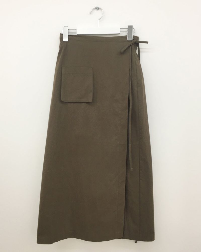 Scott Pocket Pencil Skirt (2color)