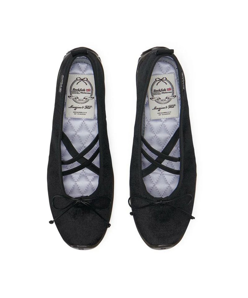 BELLA CROSS BANDING FLATS(PEBBLE SOLE)