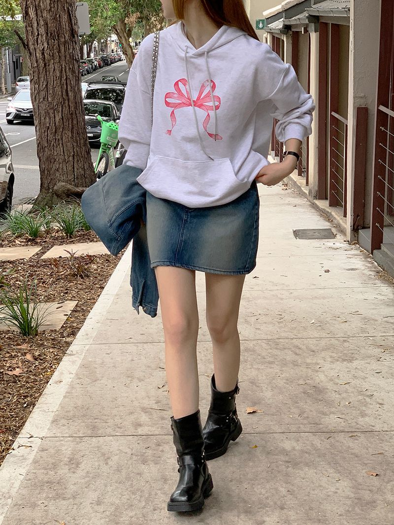[MADE] Dune Y2K denim mini skirt