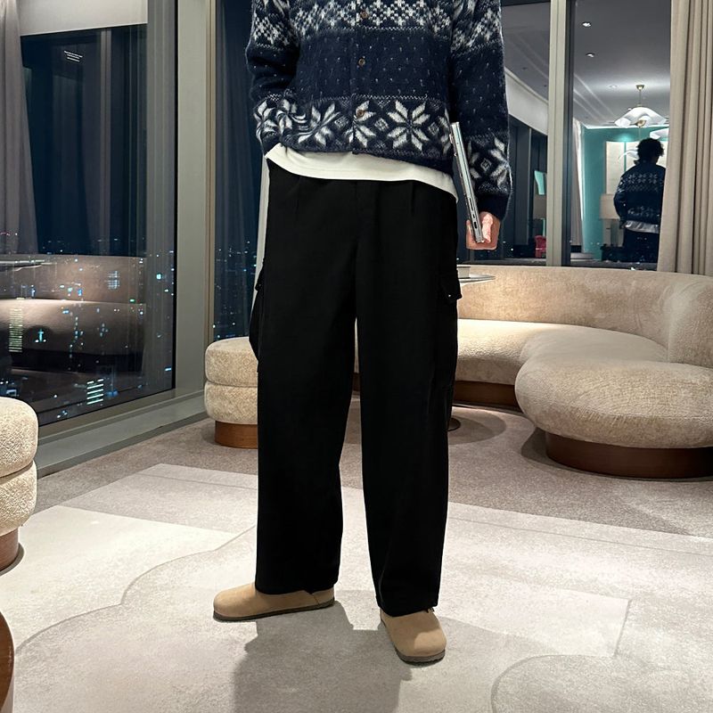 lemenne(ルメンヌ)の「LMN Vera Corduroy Napping Cargo Wide Pants (4 colors)(Pants)」