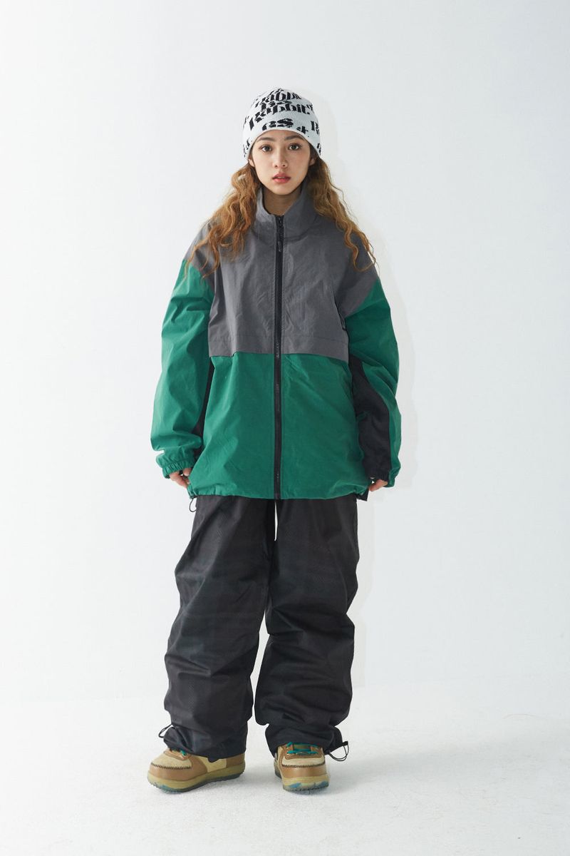 BSR2223FWJK057 MCS WIDE JACKET GRAY GREEN