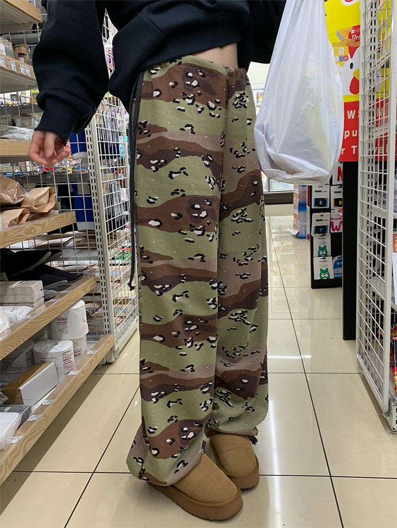 CAMOUFLAGE STRING PANTS (2C)