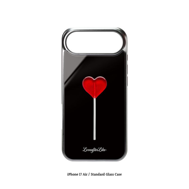 [MADE]heart lollipop Standard Glass phonecase