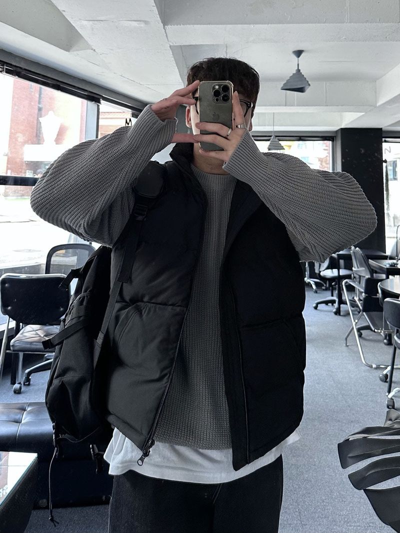 wellon 100% bang bang padding short jumper