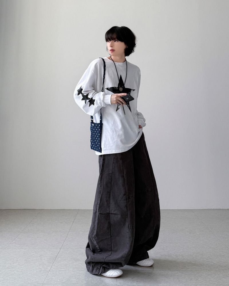 Bymi Dyeing Balloon Pants