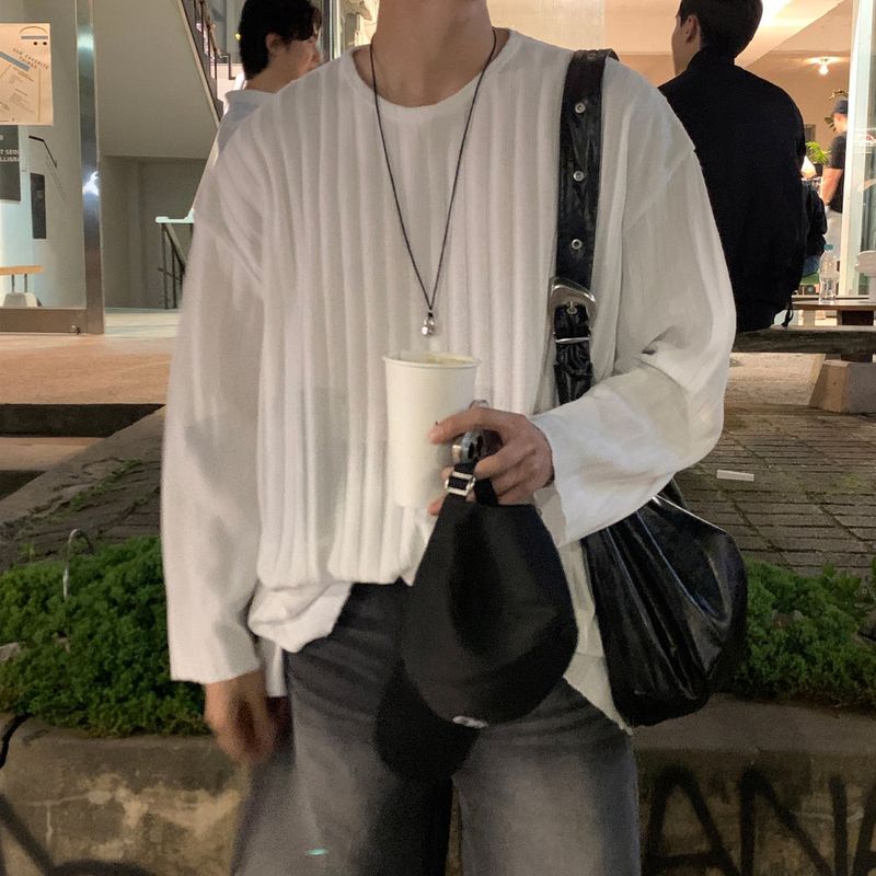 lemenne(ルメンヌ)の「LMN Frei a ribbed bone Boxy Fit Long Sleeve (4 colors)(Tops)」