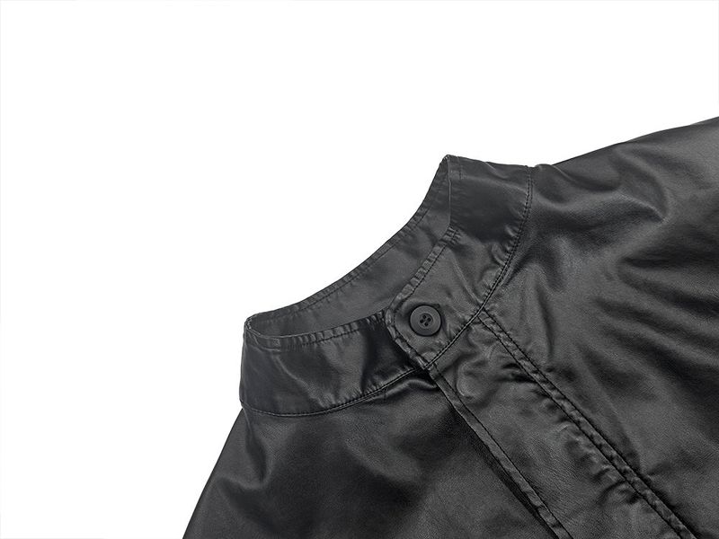 Pheno Washed Leather Parka