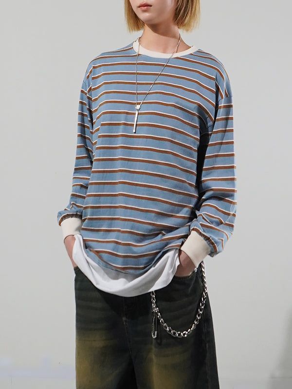 Marley Stripe Loosefit Long Sleeve