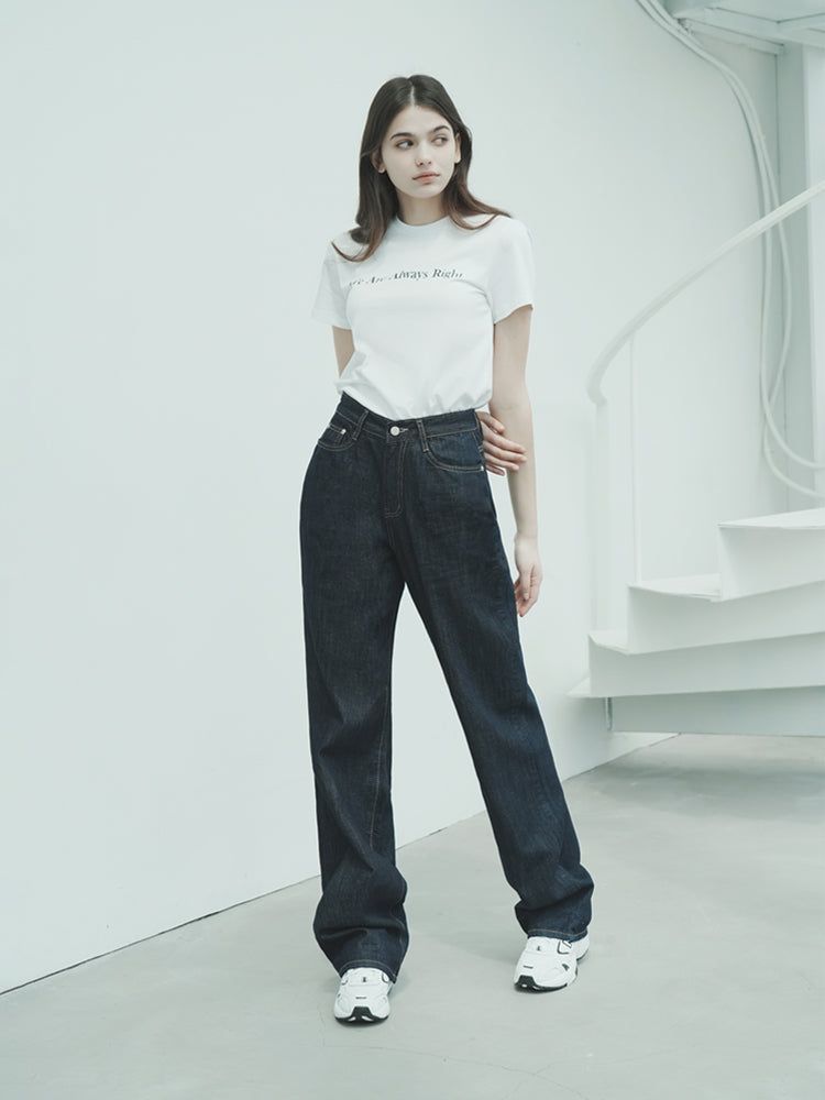 W1016 SUMMER WIDE DENIM PANTS_DEEP BLUE