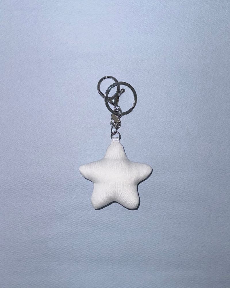 [MADE] Twinkle cushion keyring - star