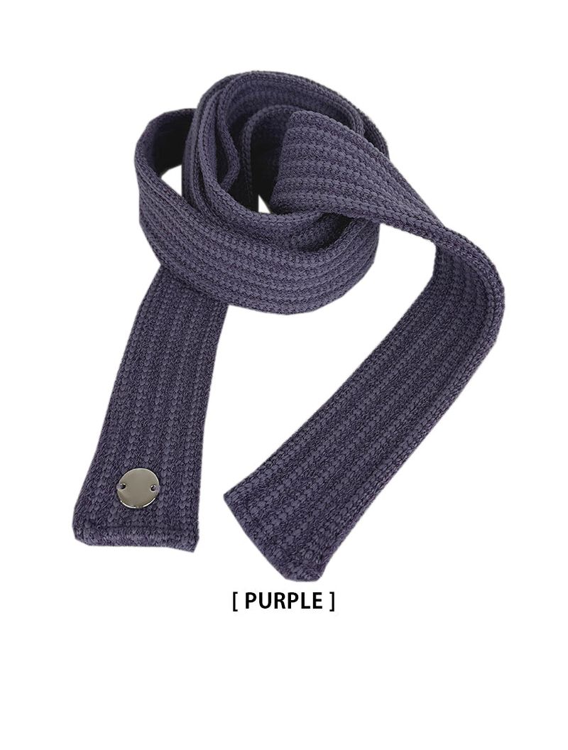 SLIM KNIT MUFFLER (7C)