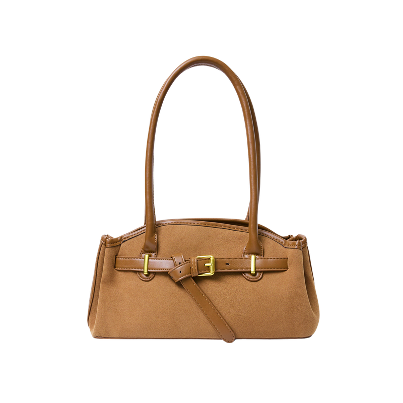 Luze Suede Bag (Camel)