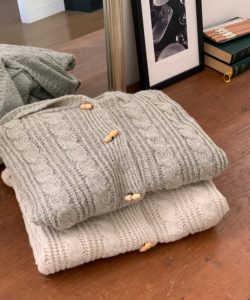 Tteokbokki hoodie cardigan