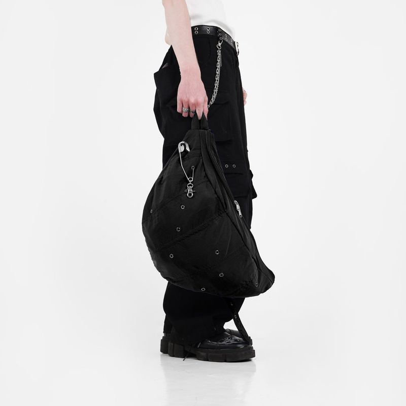 HIERARCHY STUDIOS TMTNW - Black Moon Nylon Bag
