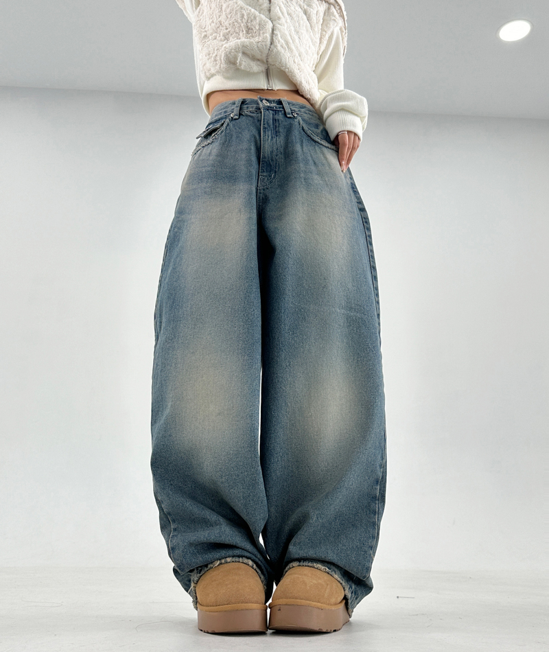 CCORTTI(コルッティ)の「VINTAGE WASH WIDE DENIM WIDE PANTS LIGHT BLUE DENIM(Pants)」