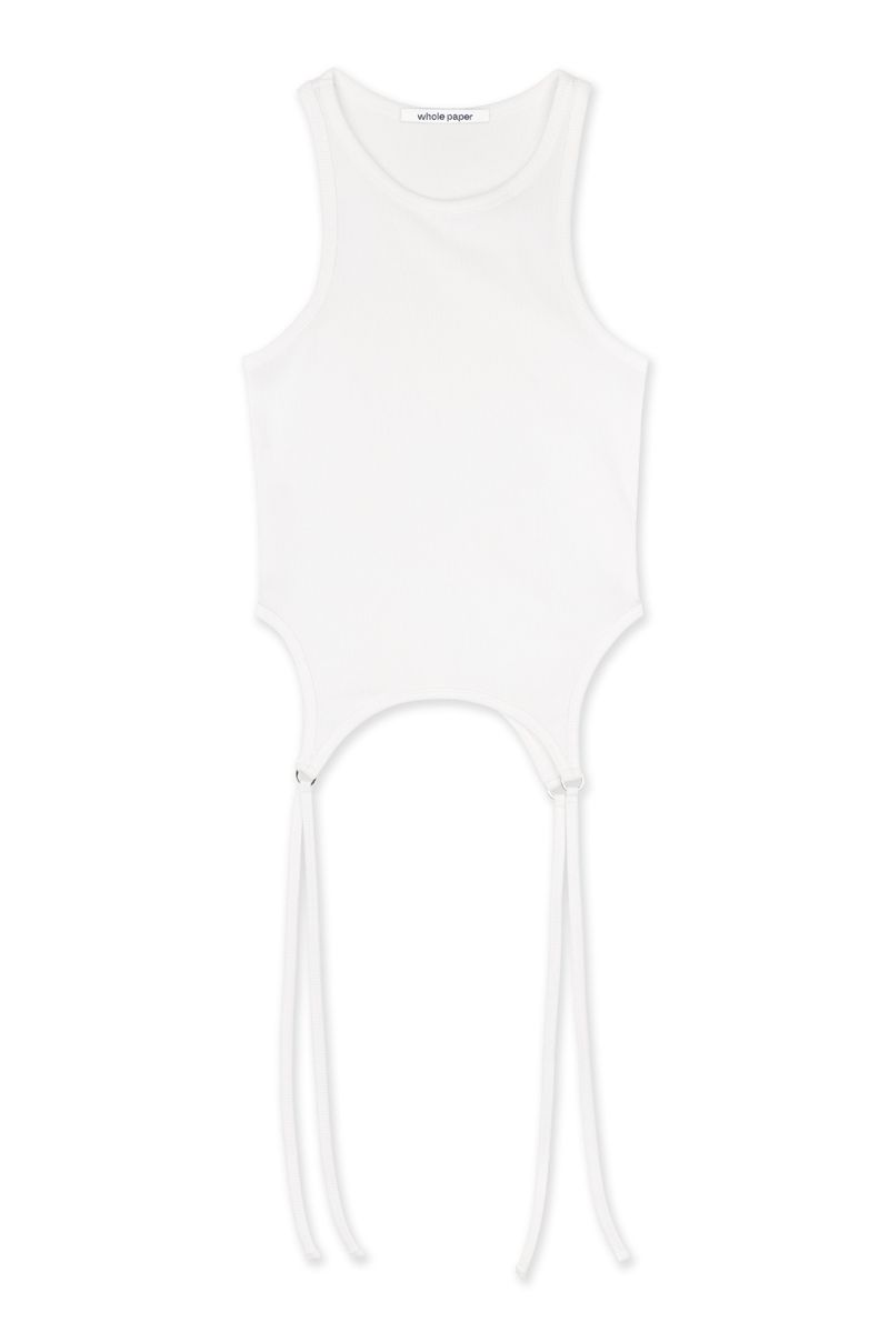 D-RING TWO-WAY TANK TOP (WHITE)