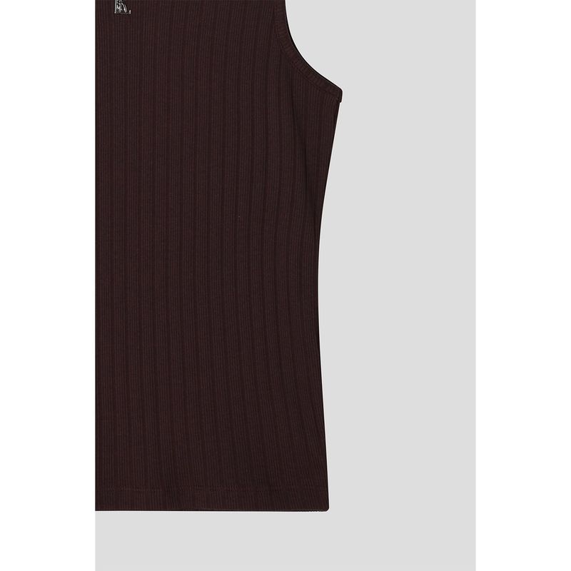 High ribbed logo sleeves(Black)