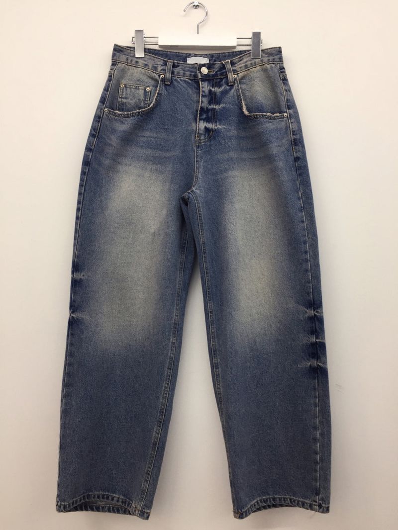 Side pinch sand denim (1color)