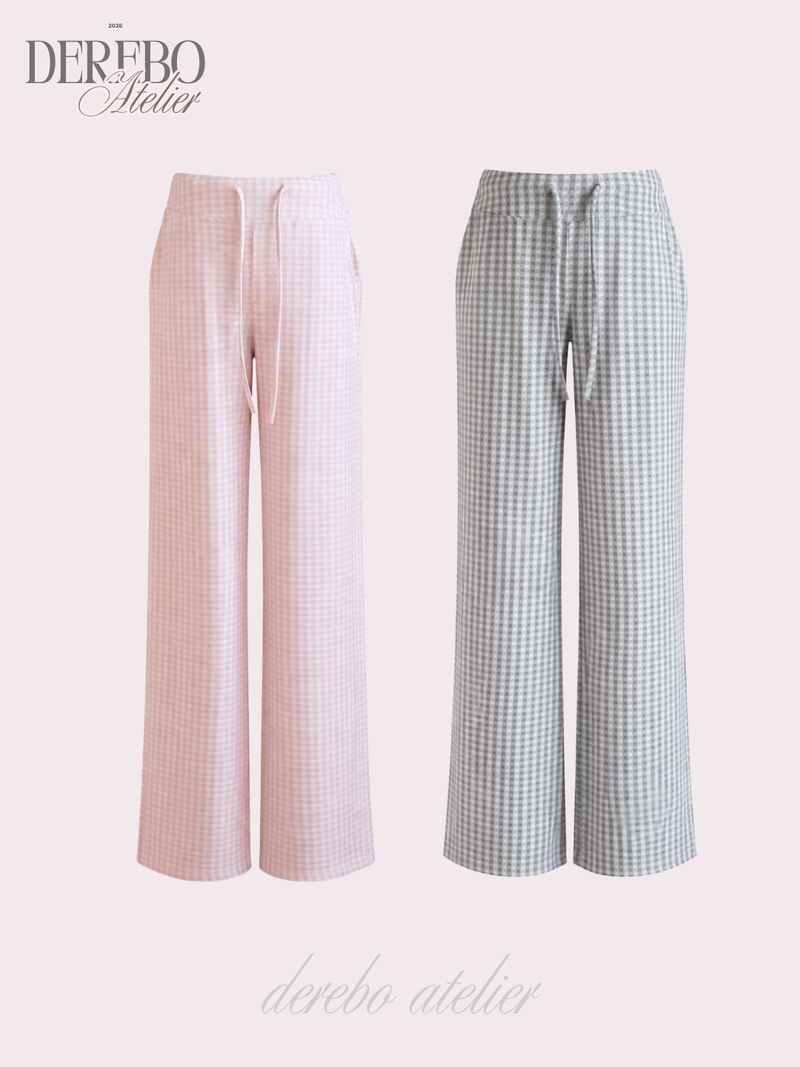 mood check cotton banding casual pants (REGULAR TYPE)