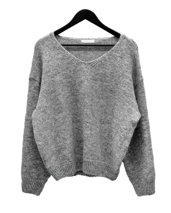 Zen V-neck Bocashi Knit