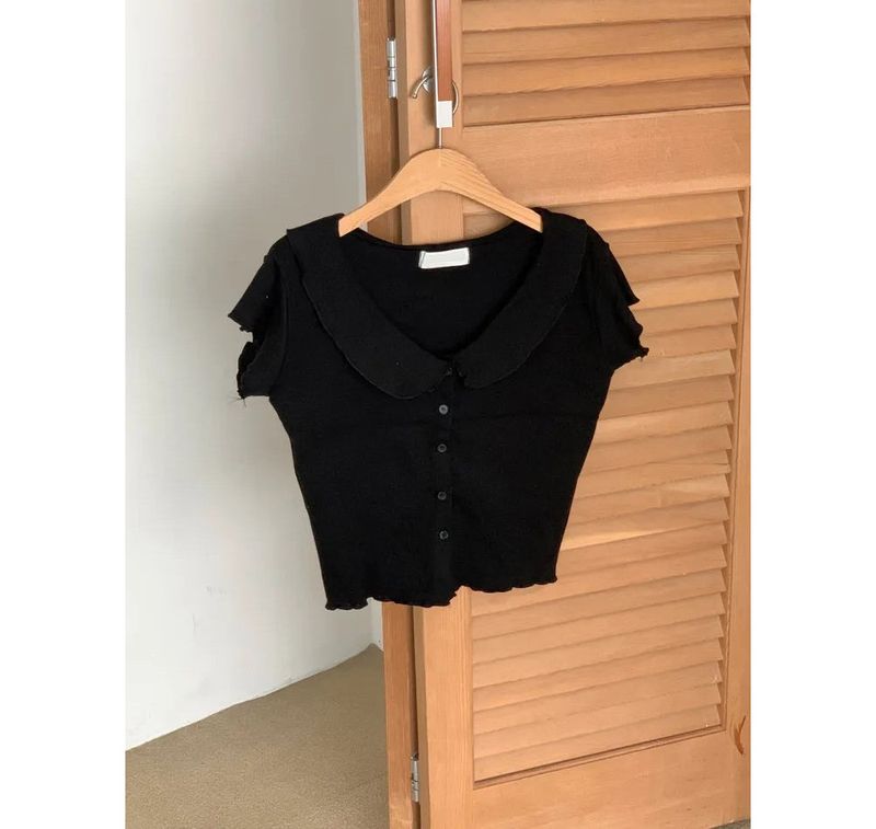 Lovely frill cardigan (4color)