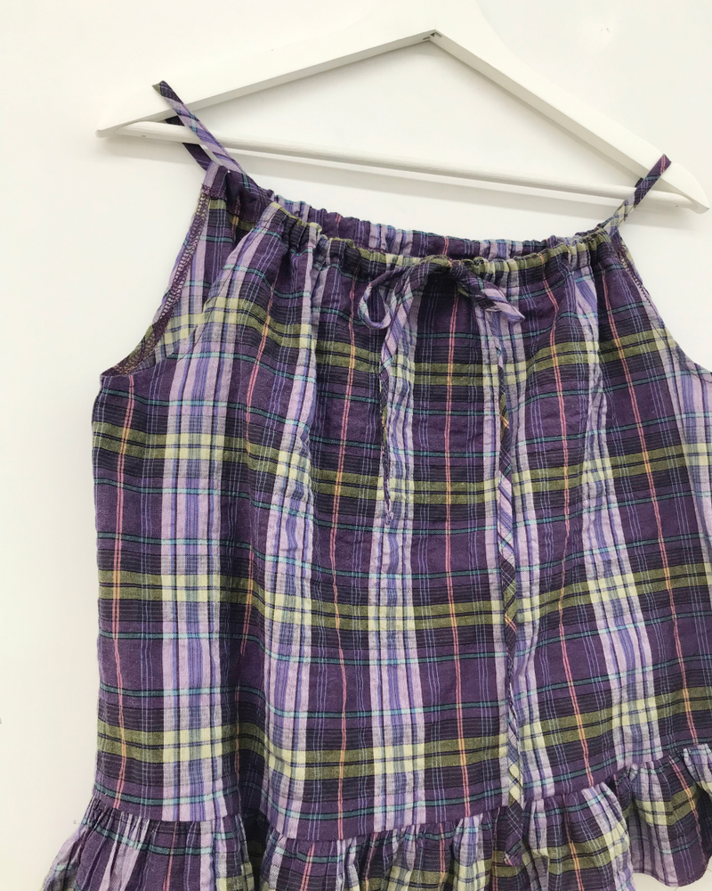 Maiden Check Sleeveless (2color)