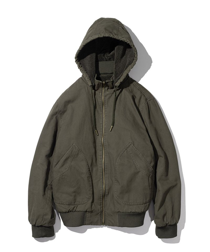 3WAY Washed Boa Hooded Jacket MWIPD003-KK