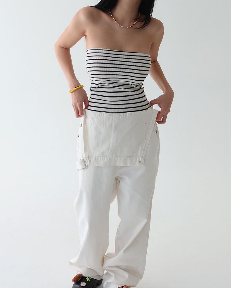 Basic cotton overalls overalls
