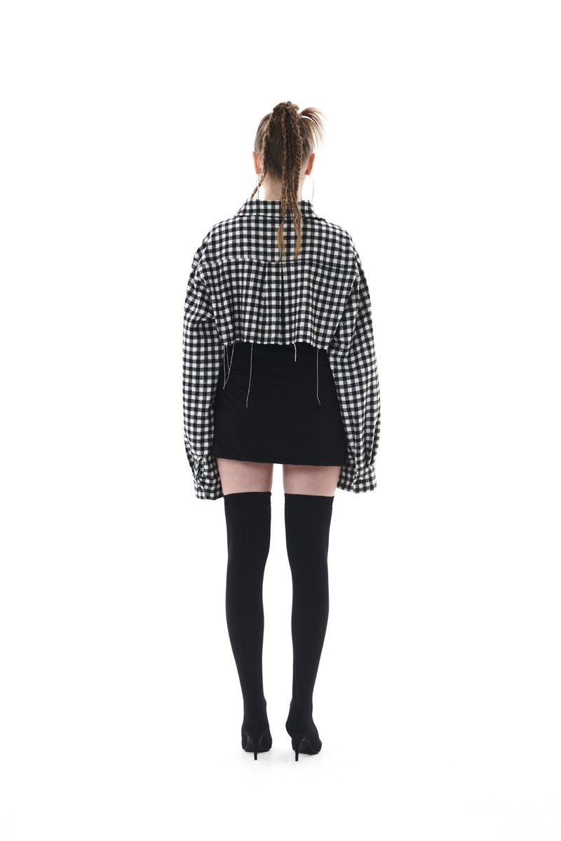 CUT OUT MINI SKIRT
