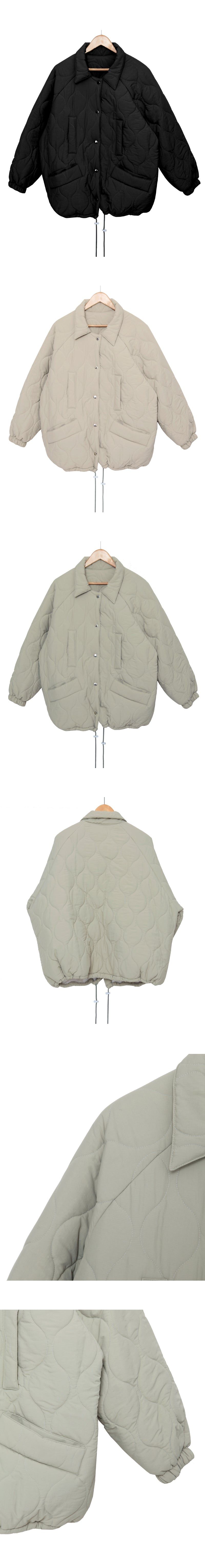 Quilting collar padded jacket