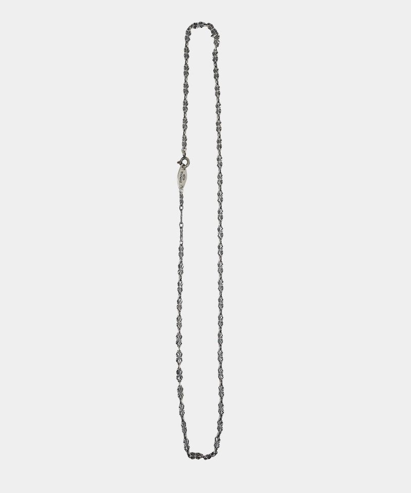 Slim pattern chain necklace (925 silver)