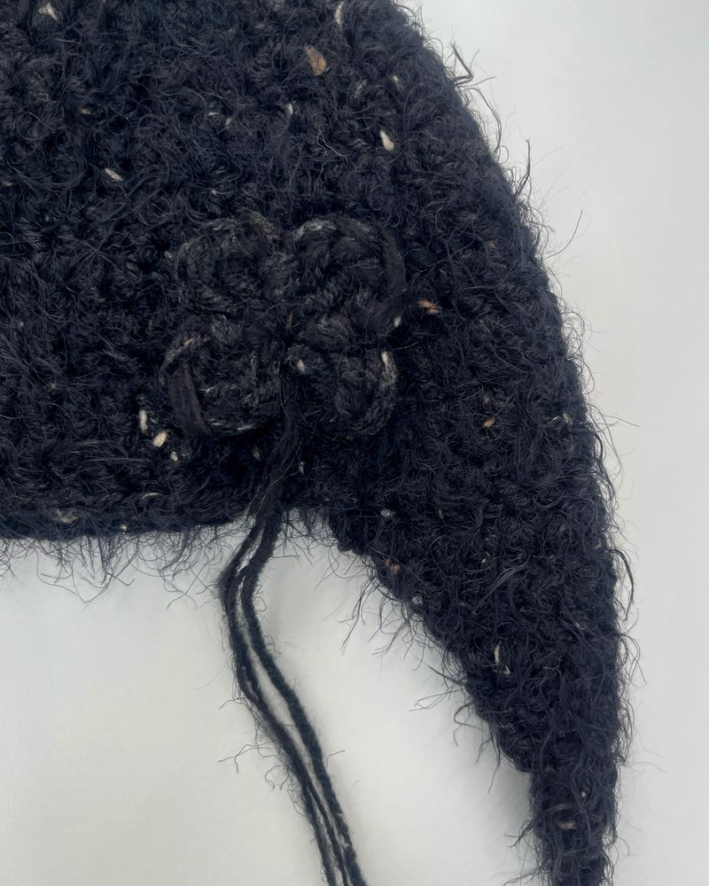 Hairy Earflap Beanie