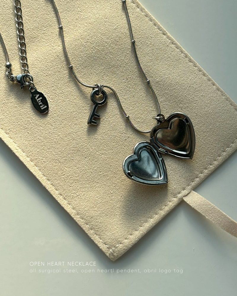 Open Heart Necklace