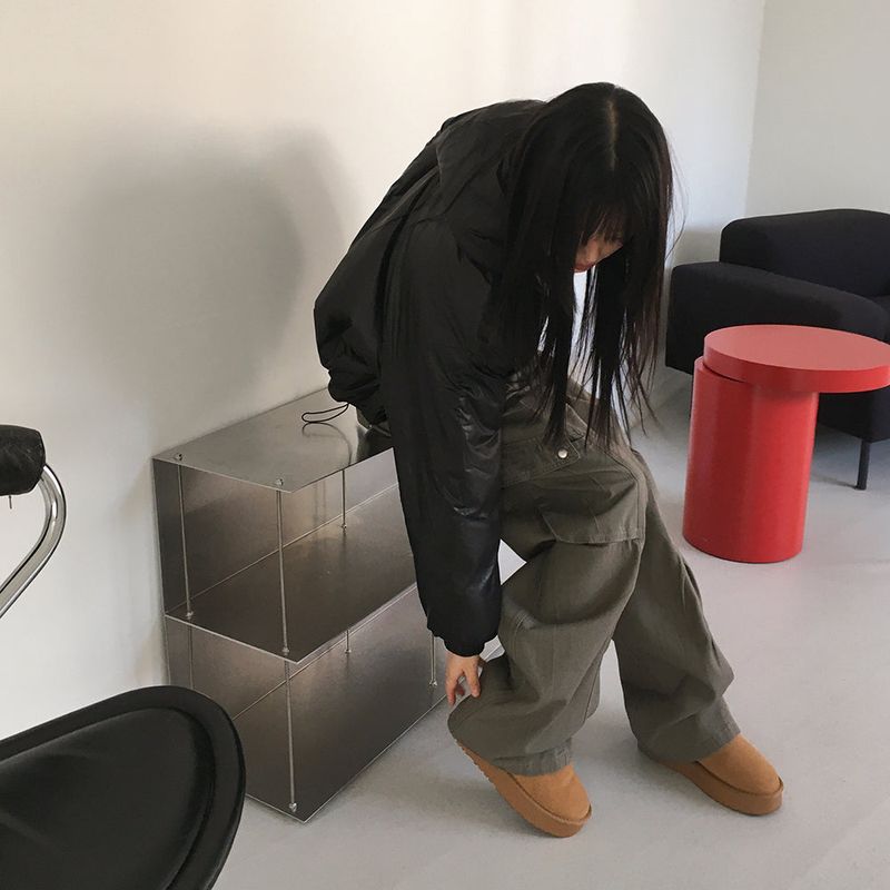 Pekham Vintage Pocket Wide Cargo Pants