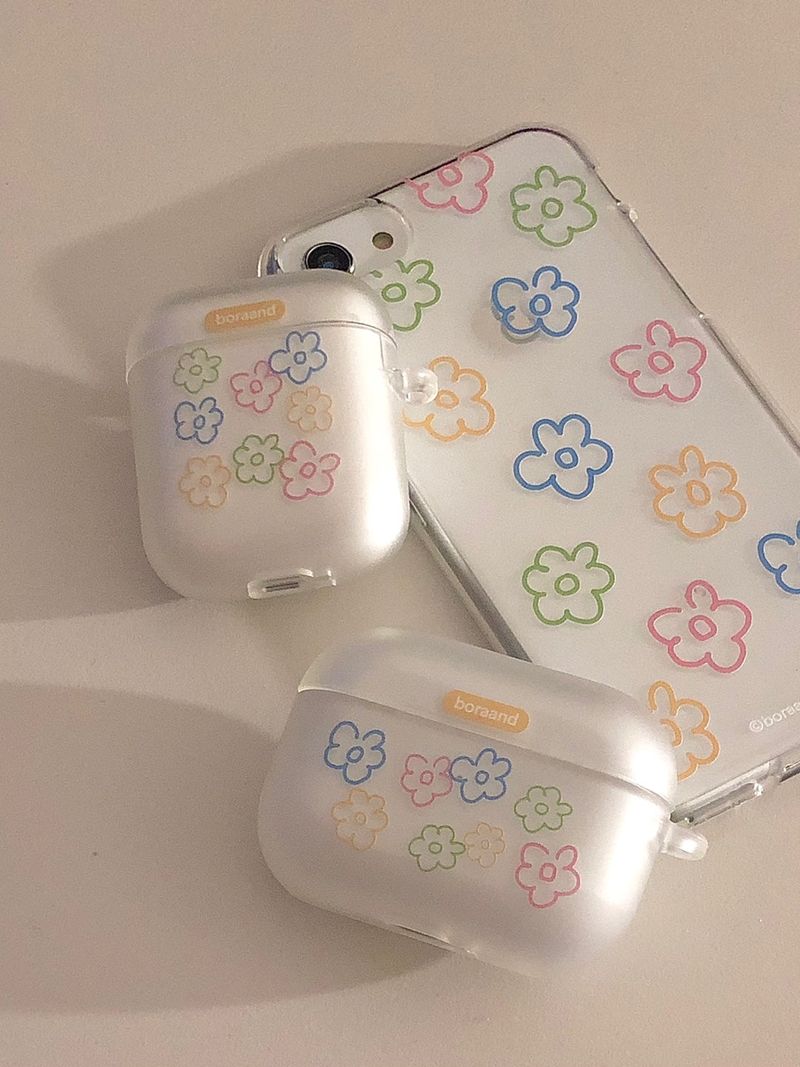 Soft flower iphone case