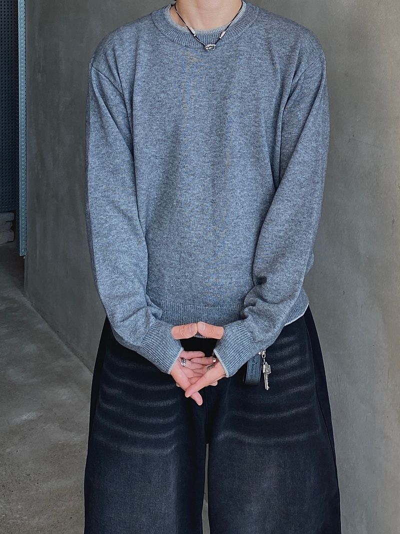 SSROOM（エスエスルーム）の「Sion Layered Warmer Knit 3C（Tops）」